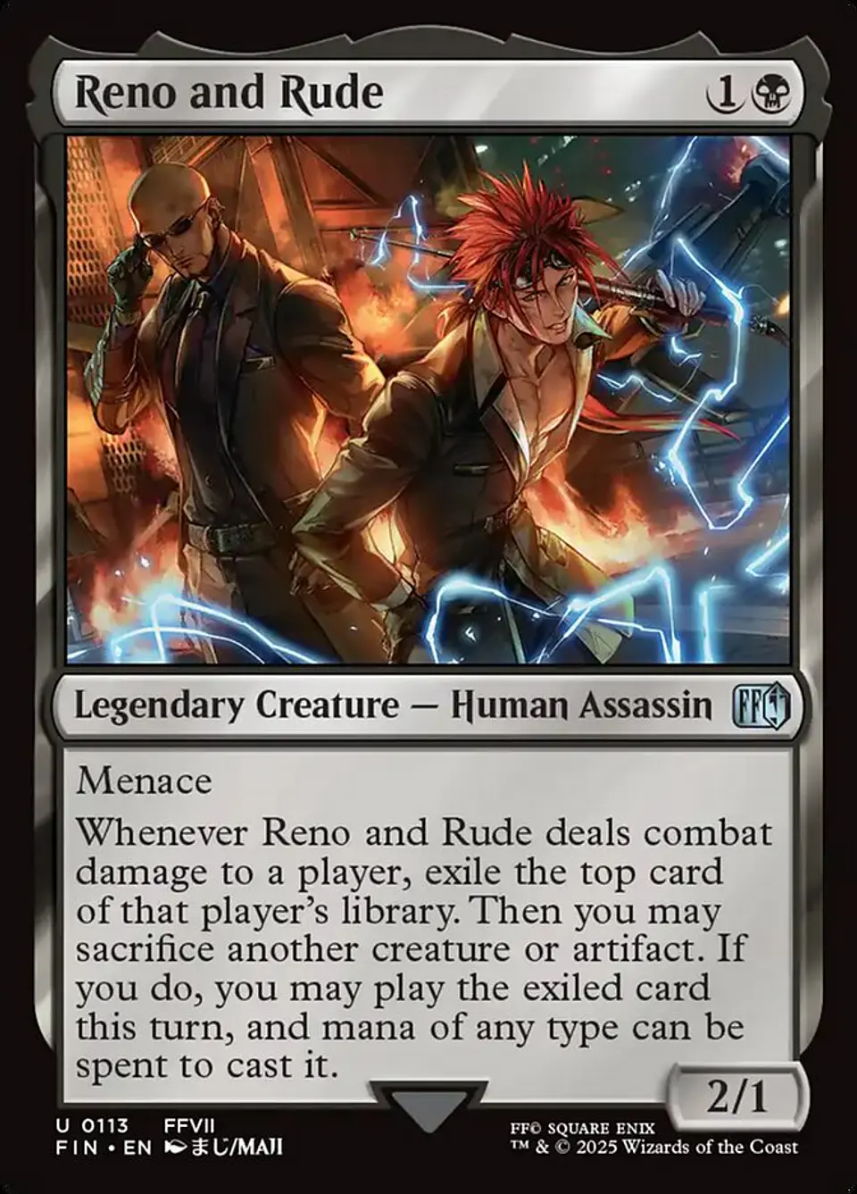 Reno and Rude (foil) | Inglés | NM | FIN 1