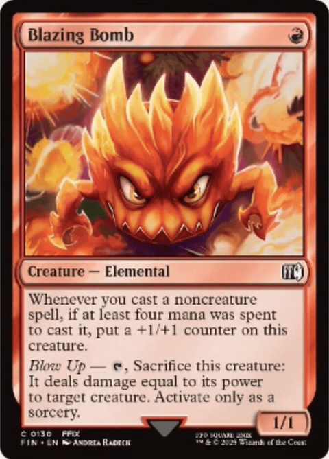 Blazing Bomb (foil) | Inglés | NM | FIN