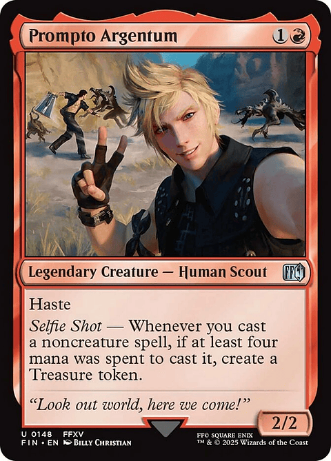 Prompto Argentum (foil) | Inglés | NM | FIN