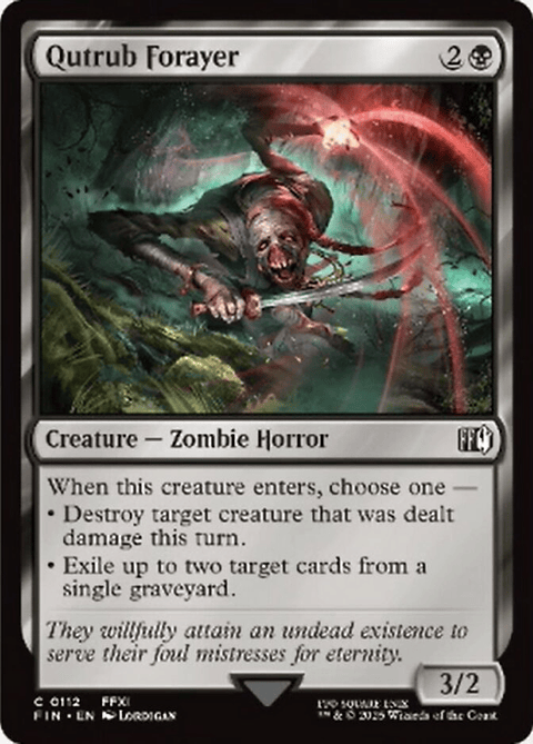 Qutrub Forayer (foil) | Inglés | NM | FIN