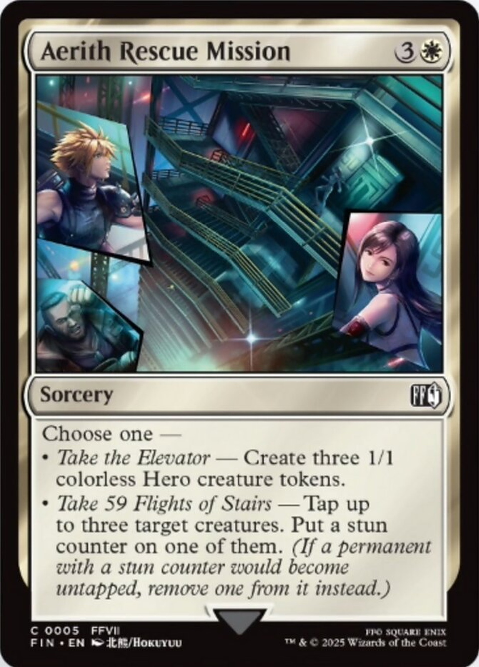 Aerith Rescue Mission | Inglés | NM | FIN 1