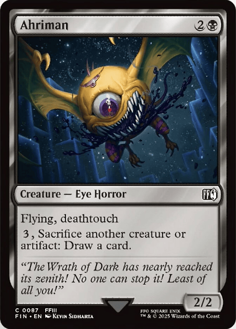 Ahriman | Inglés | NM | FIN