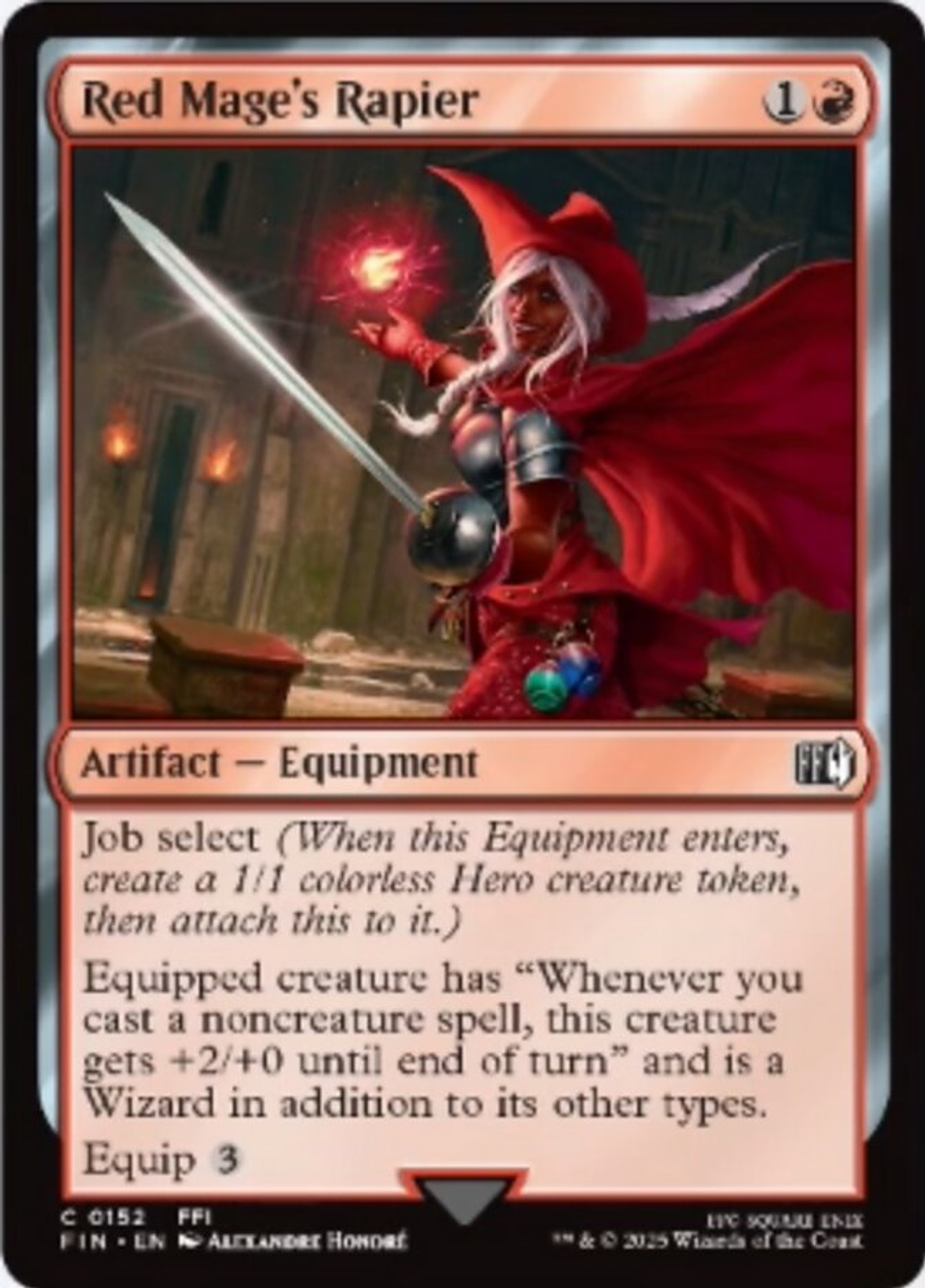 Red Mage's Rapier | Inglés | NM | FIN 1