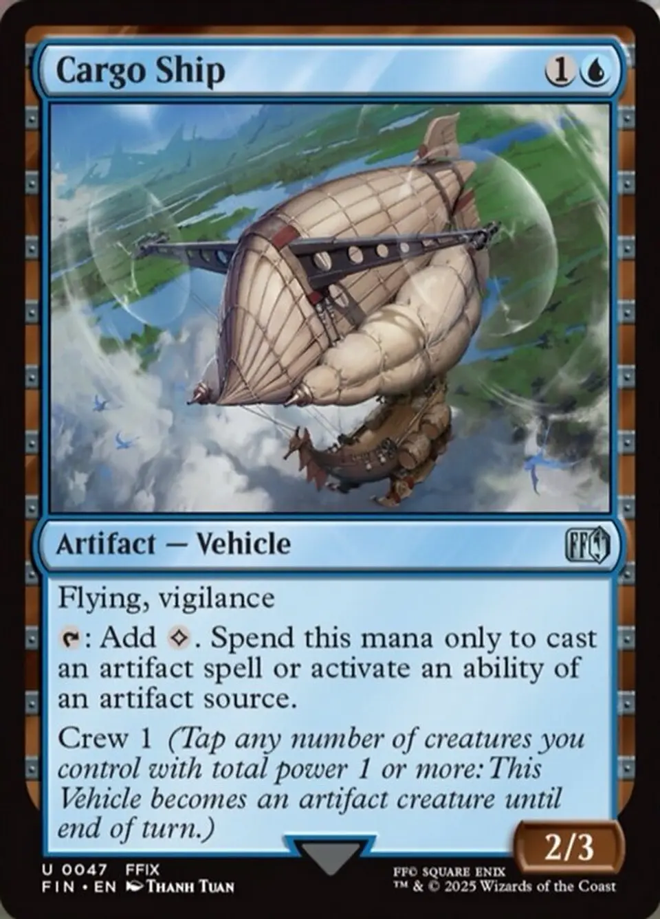 Cargo Ship (foil) | Inglés | NM | FIN 1
