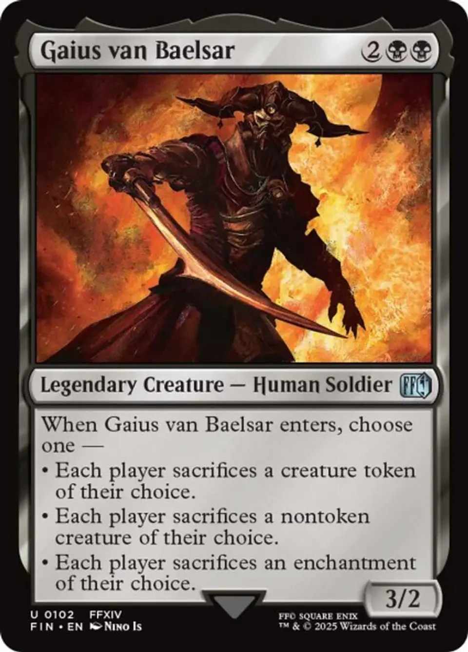 Gaius van Baelsar (foil) | Inglés | NM | FIN 1