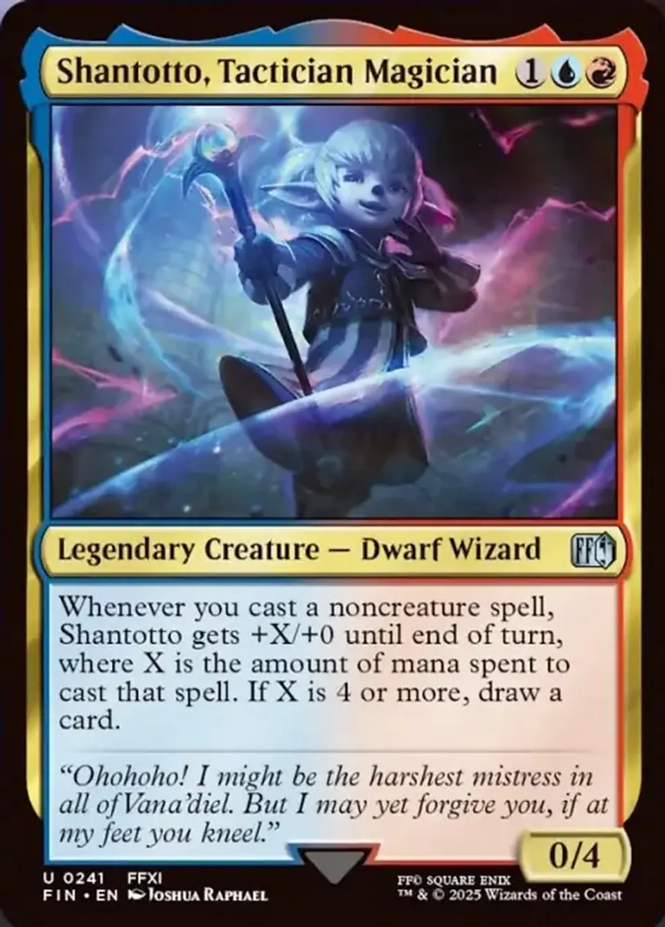 Shantotto, Tactician Magician | Inglés | NM | FIN 1