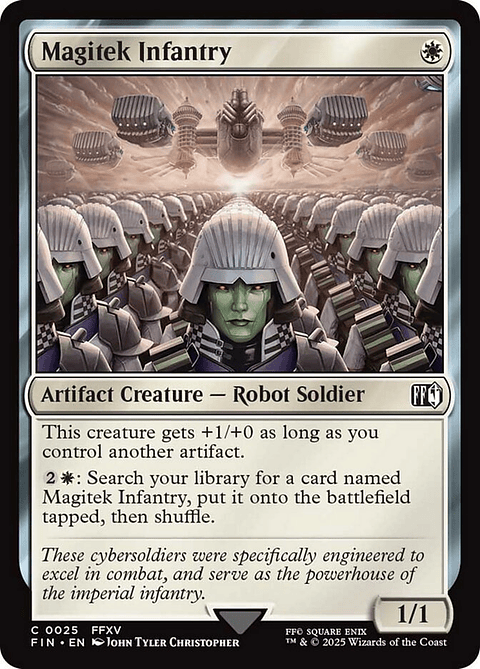 Magitek Infantry (foil) | Inglés | NM | FIN