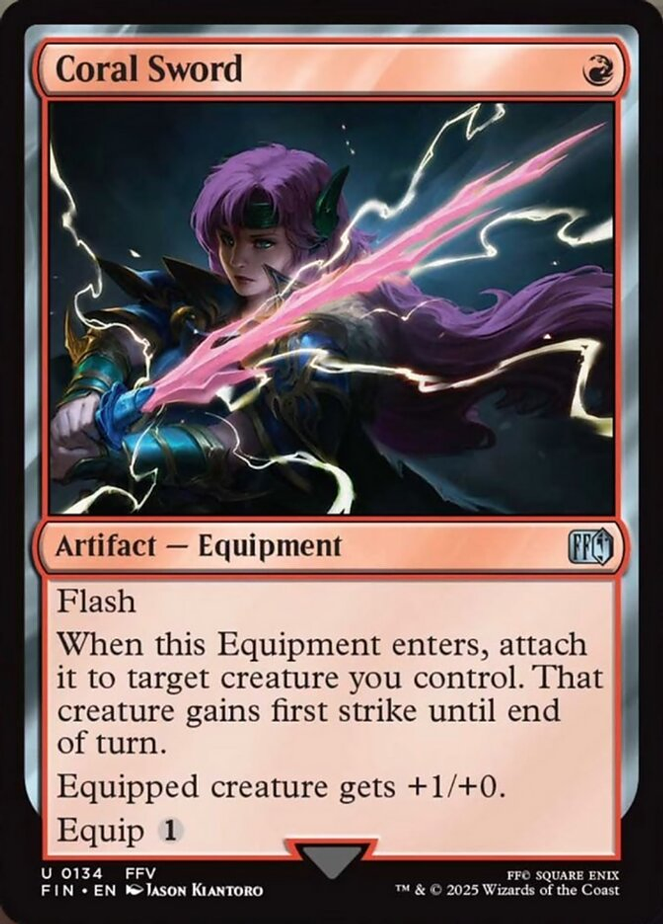 Coral Sword | Inglés | NM | FIN 1