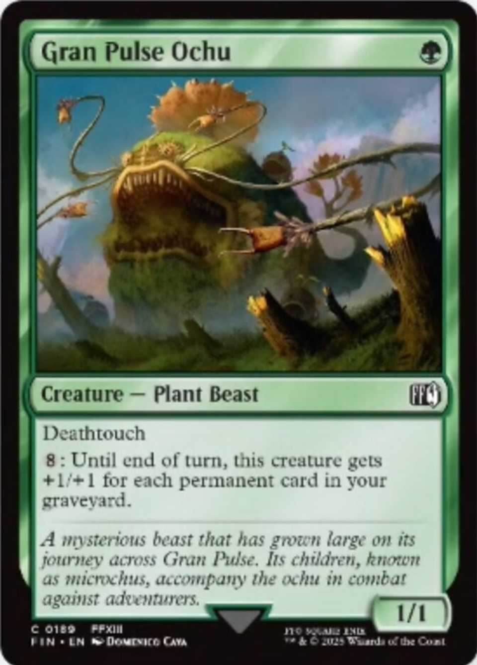 Gran Pulse Ochu (foil) | Inglés | NM | FIN 1