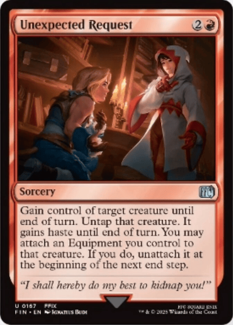 Unexpected Request (foil) | Inglés | NM | FIN
