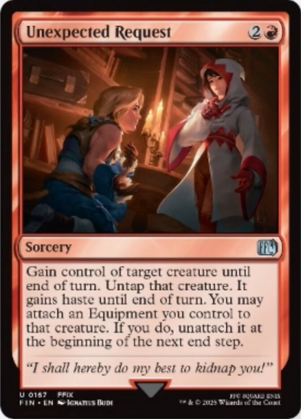 Unexpected Request (foil) | Inglés | NM | FIN 1