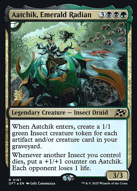 Aatchik, Emerald Radian (Launch foil) | Español | NM | PDFT