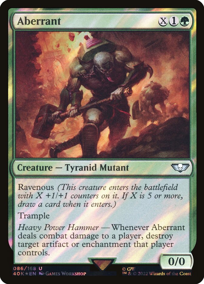 Aberrant (Surge foil) | Inglés | NM | 40K