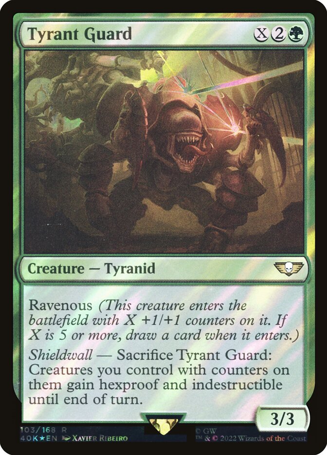 Tyrant Guard (Surge foil) | Inglés | NM | 40K 1