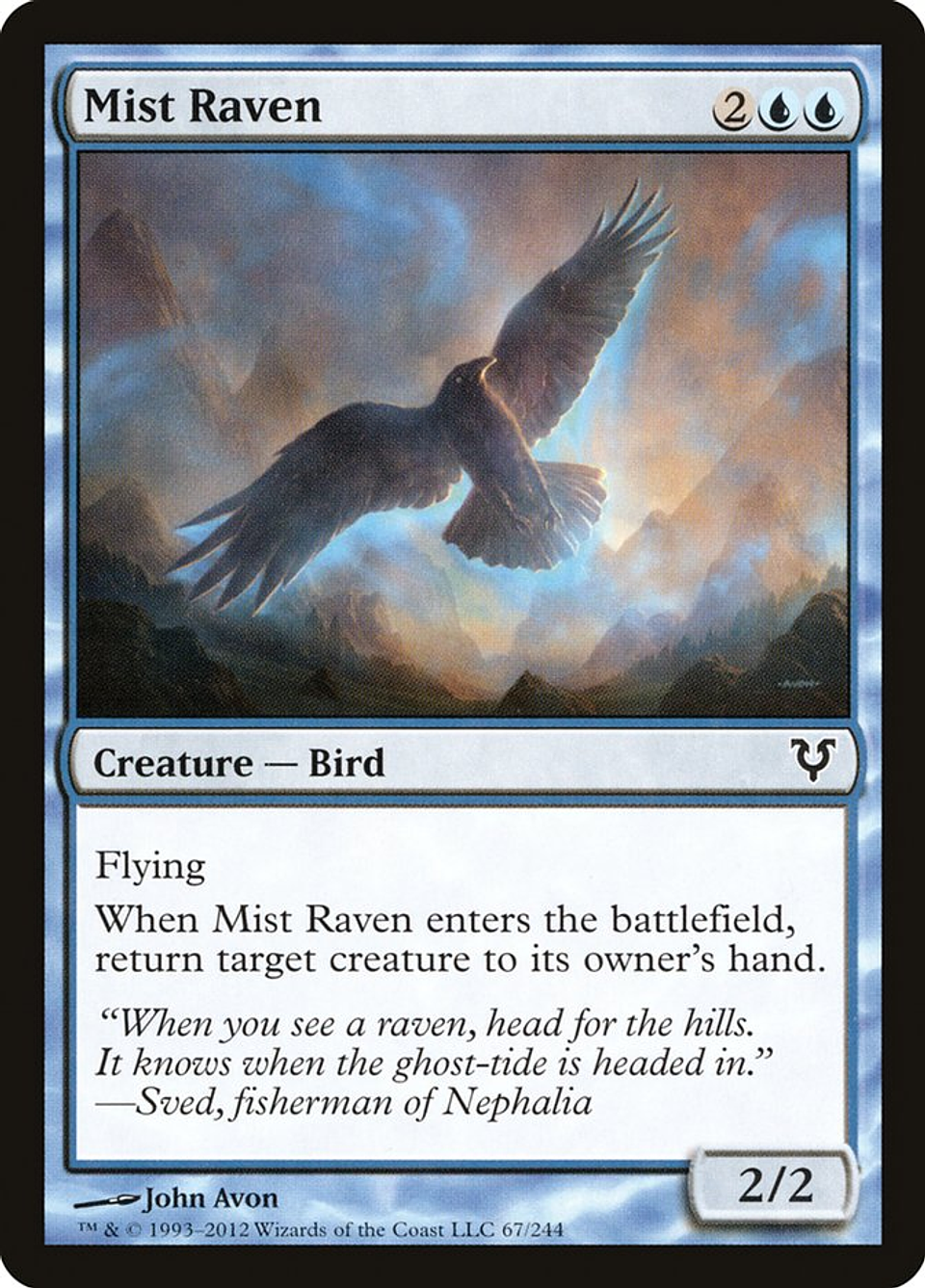 Mist Raven | Español | NM | AVR 1