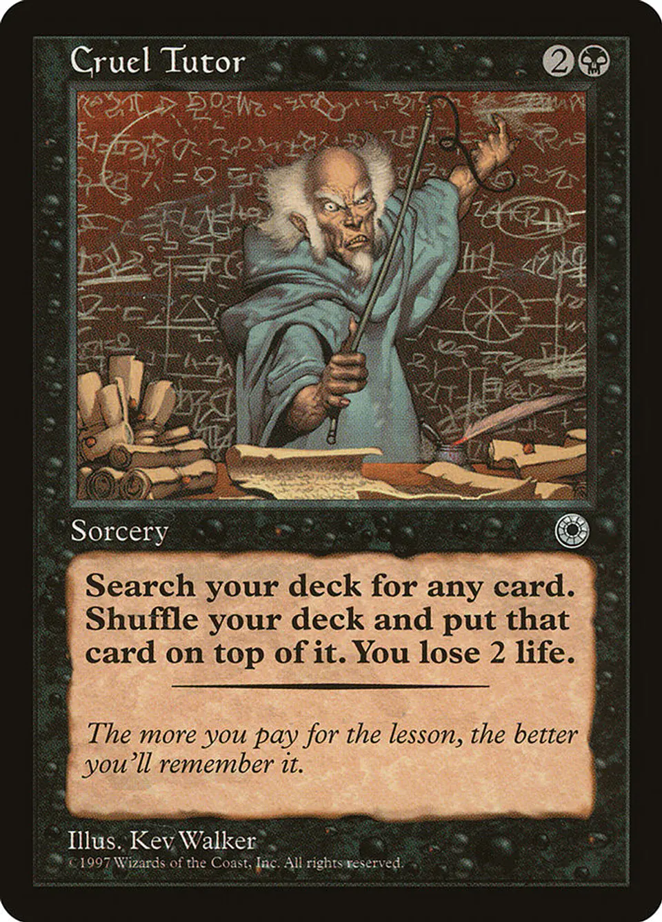 Cruel Tutor (Retro Frame) | Inglés | NM | POR 1