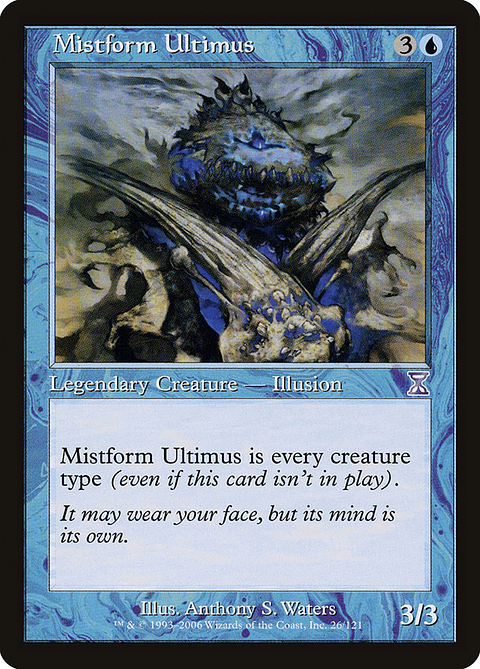 Mistform Ultimus (Retro Frame) | Español | EX | TSB