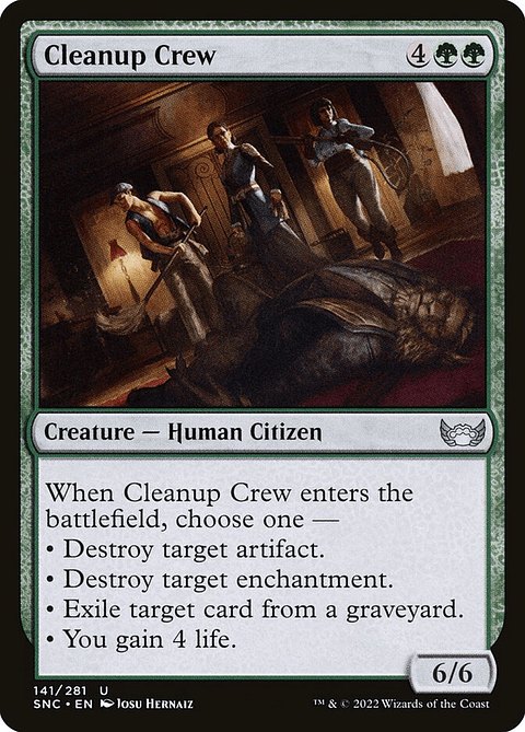 Cleanup Crew (foil) | Inglés | NM | SNC