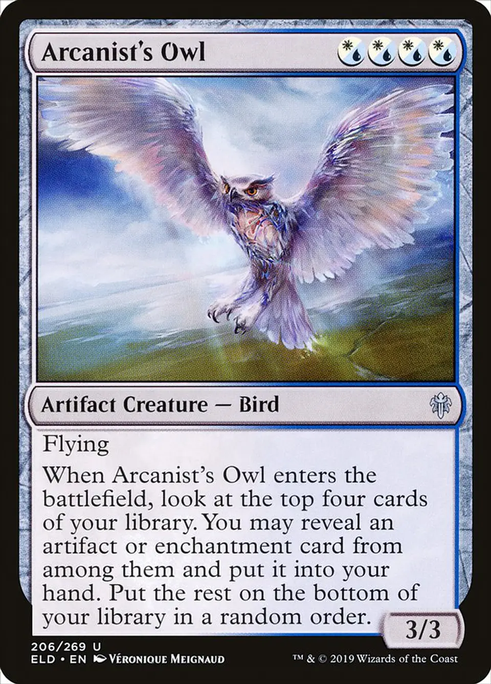 Arcanist's Owl | Español | NM | ELD 1