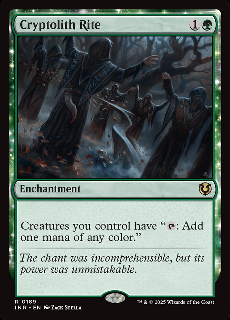 Cryptolith Rite | Inglés | NM | INR 1