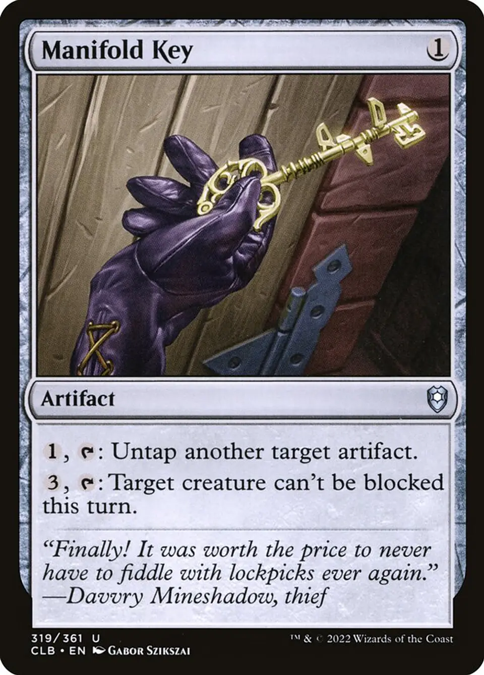 Manifold Key (foil) | Español | NM | CLB 1