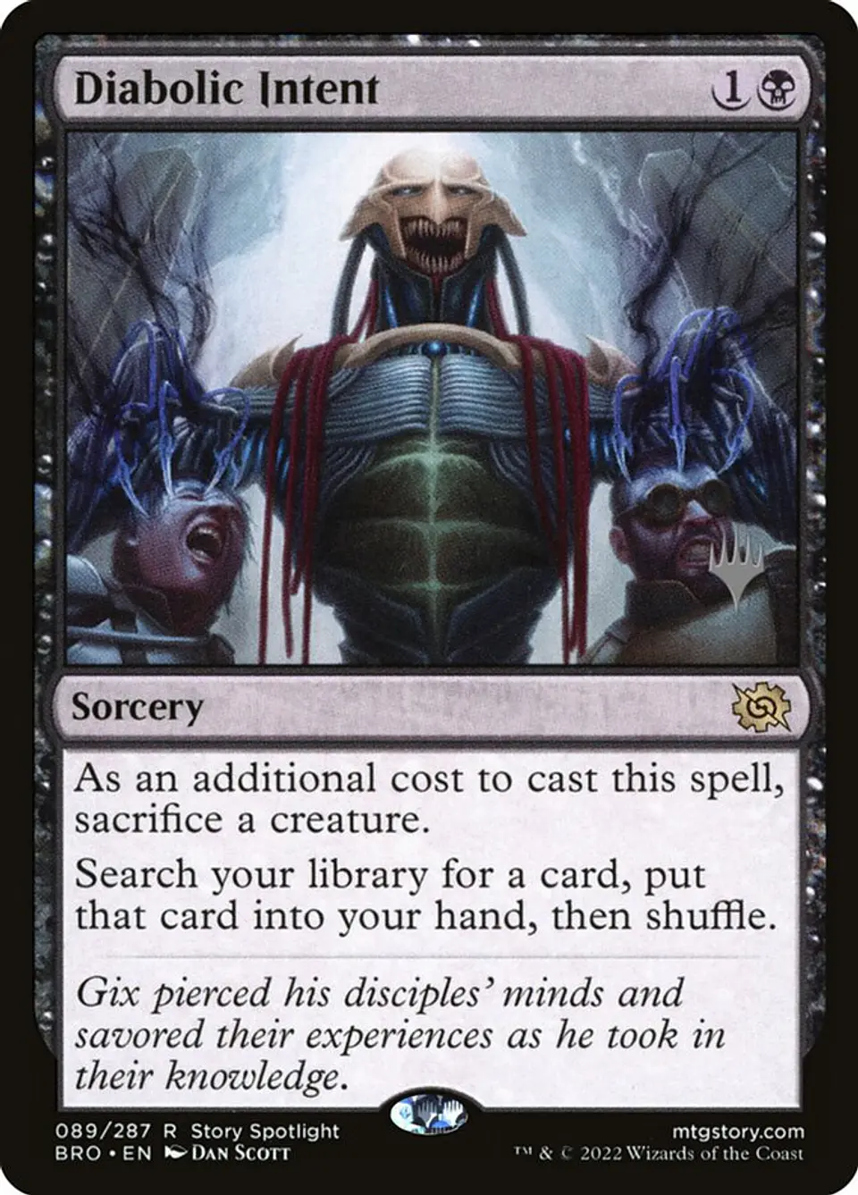 Diabolic Intent | Inglés | NM | PBRO 1