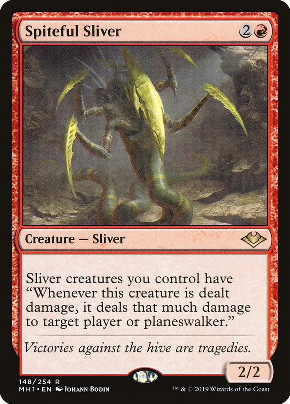 Spiteful Sliver | Español | NM | MH1 1