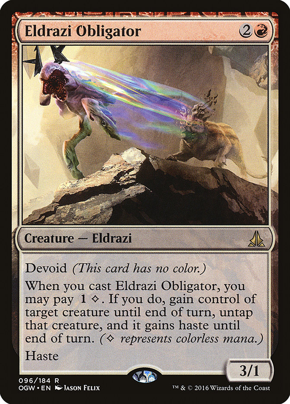 Eldrazi Obligator | Español | EX | OGW 1