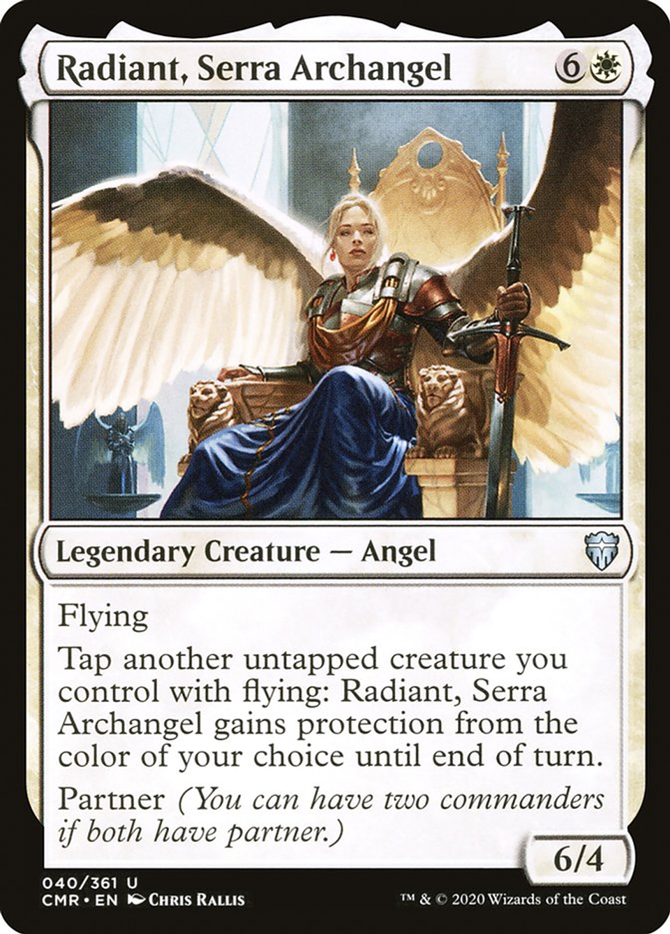 Radiant, Serra Archangel | Español | NM | CMR 1