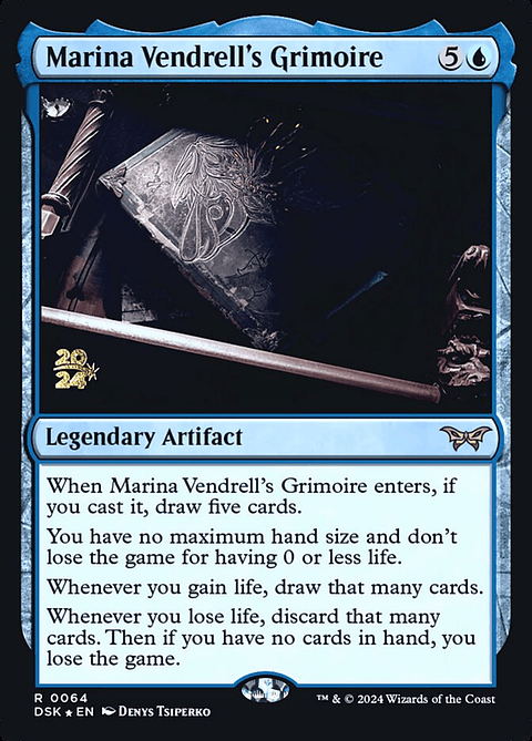 Marina Vendrell's Grimoire (Launch foil) | Español | NM | PDSK