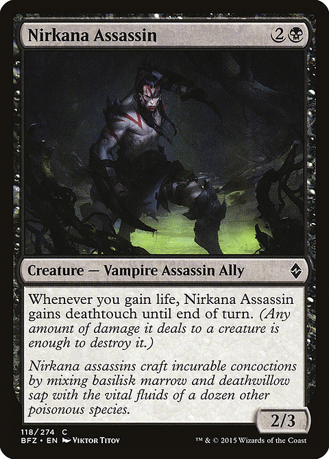 Nirkana Assassin | Español | NM | BFZ