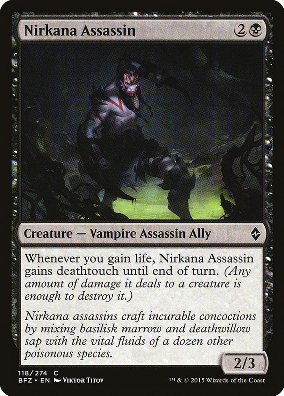 Nirkana Assassin | Español | NM | BFZ 1