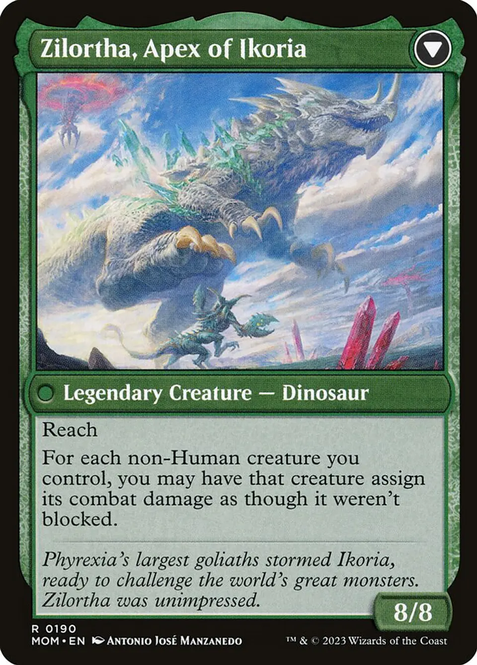 Invasion of Ikoria // Zilortha, Apex of Ikoria | Inglés | NM | MOM 2