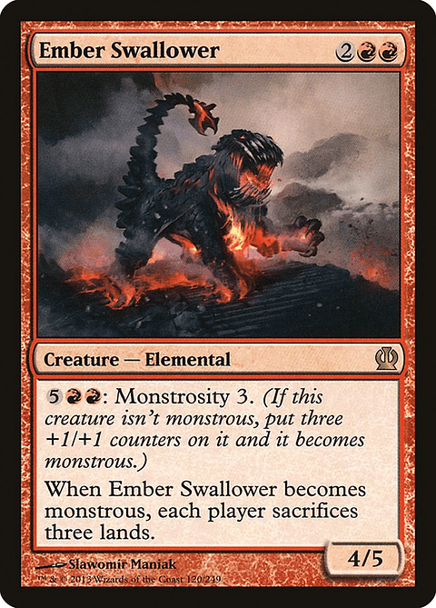 Ember Swallower (foil) | Inglés | VG | THS