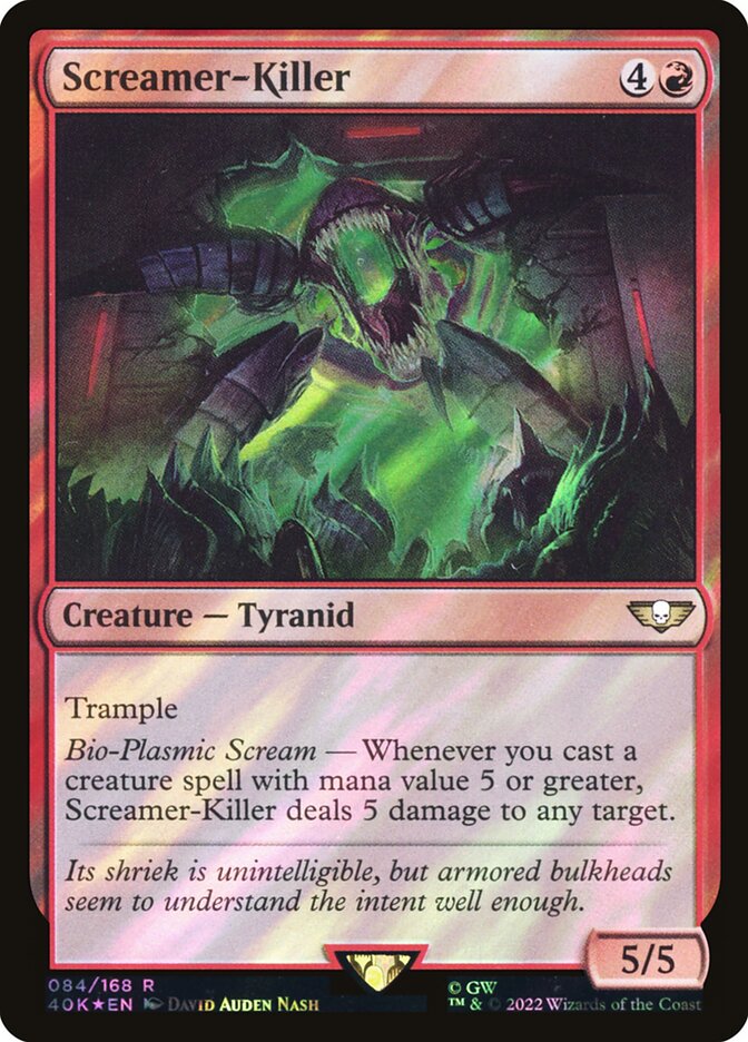 Screamer-Killer (Surge foil) | Inglés | NM | 40K 1