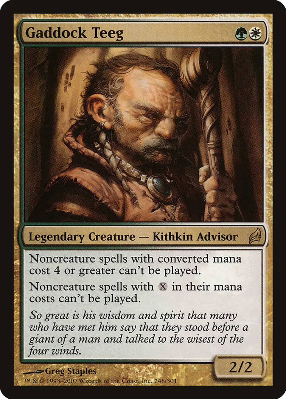 Gaddock Teeg | Español | NM | LRW 1