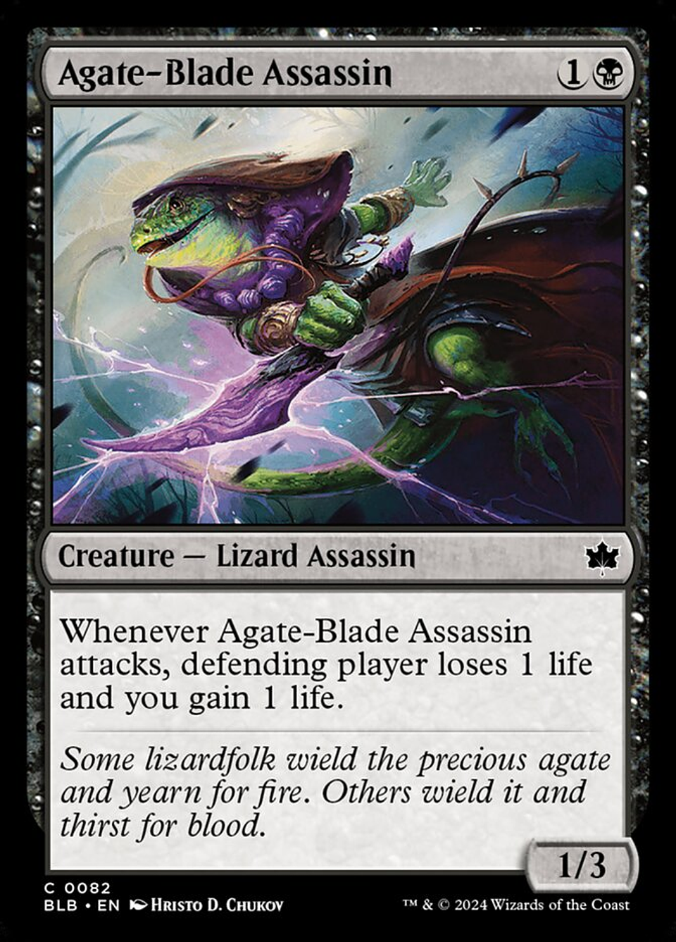 Agate-Blade Assassin | Español | NM | BLB 1