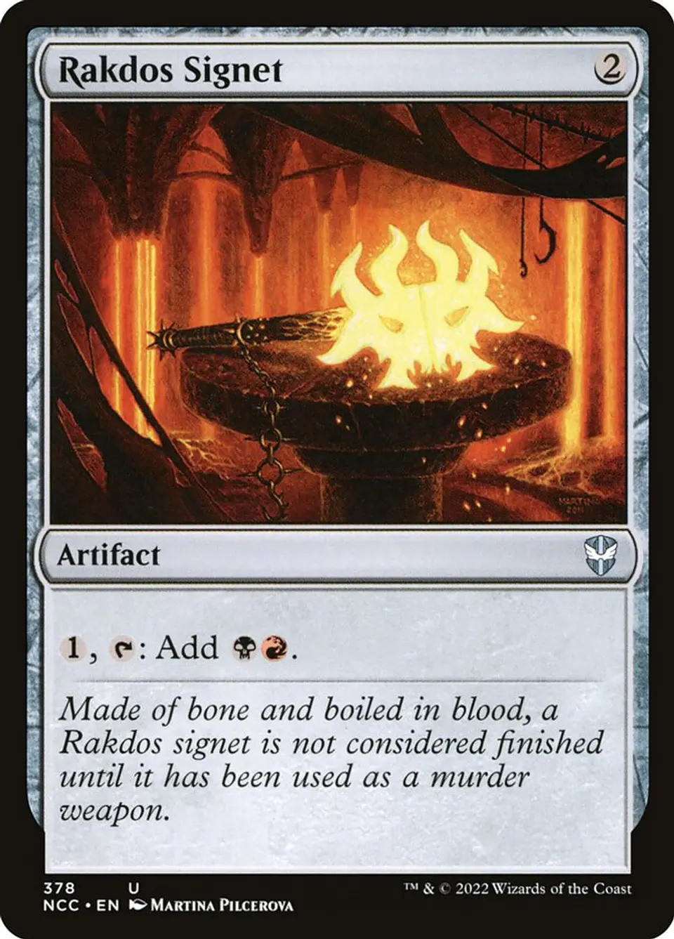 Rakdos Signet | Español | NM | NCC 1