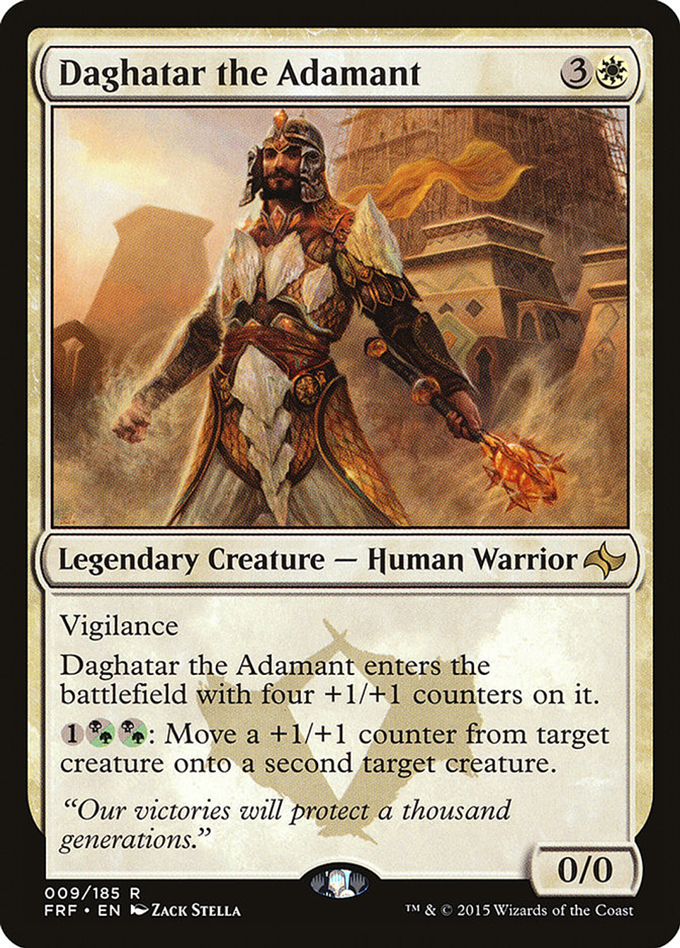 Daghatar the Adamant | Español | NM | FRF 1