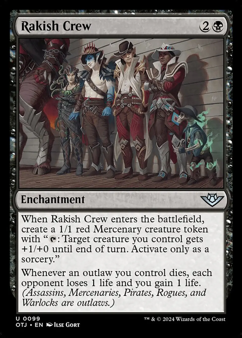 Rakish Crew | Español | NM | OTJ 1