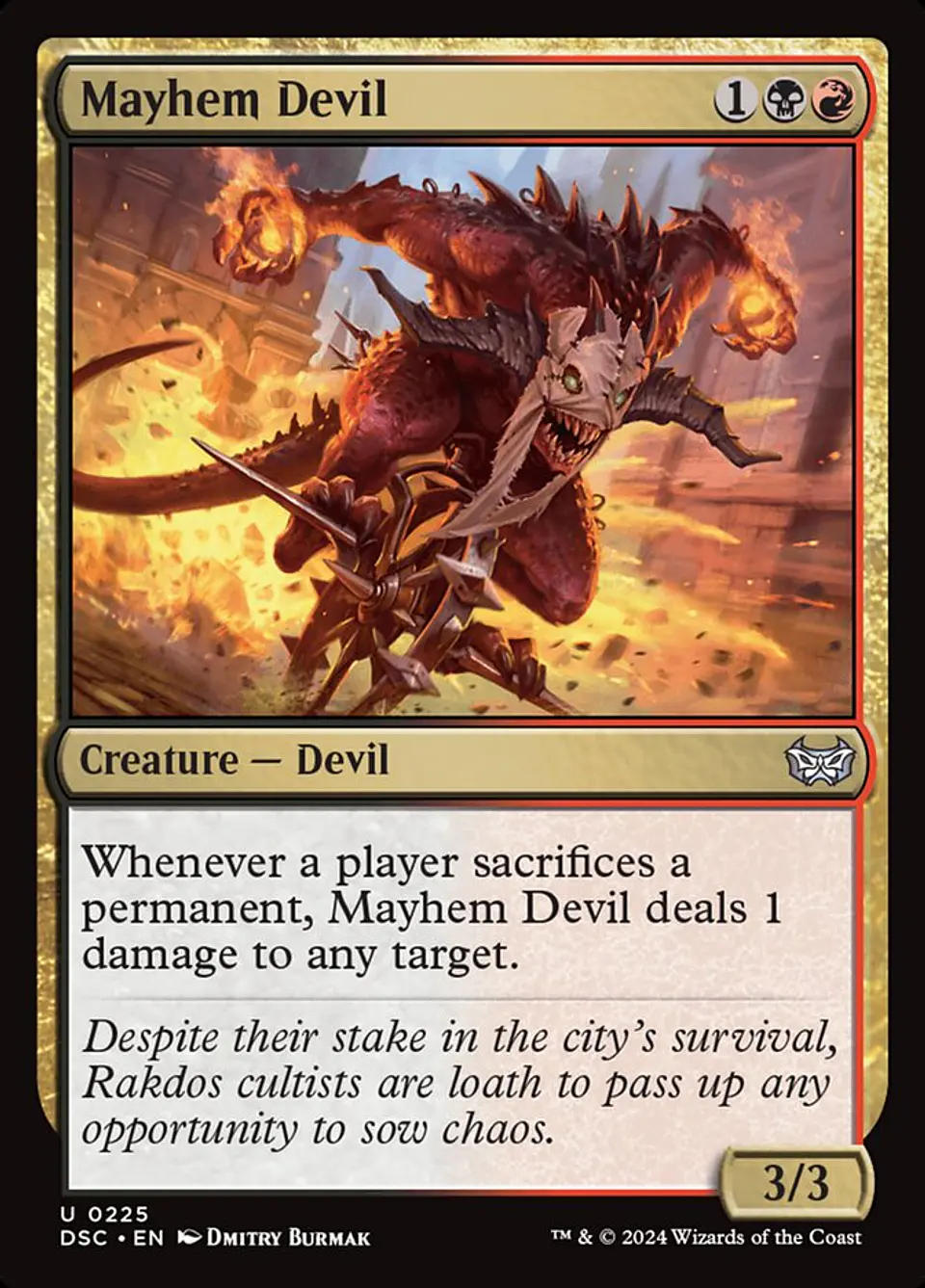 Mayhem Devil | Español | VG | DSC 1