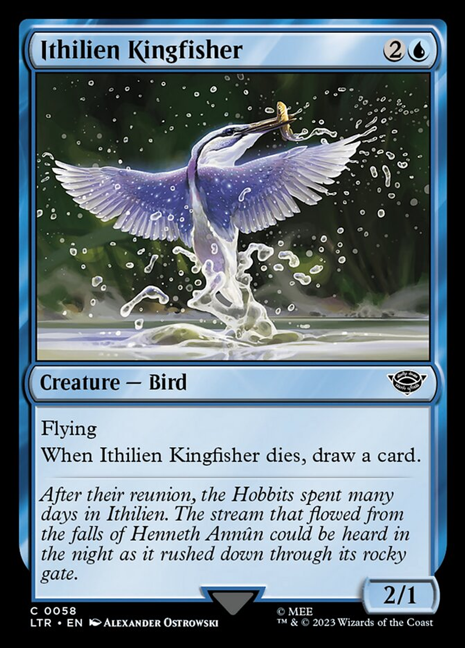 Ithilien Kingfisher | Inglés | NM | LTR 1