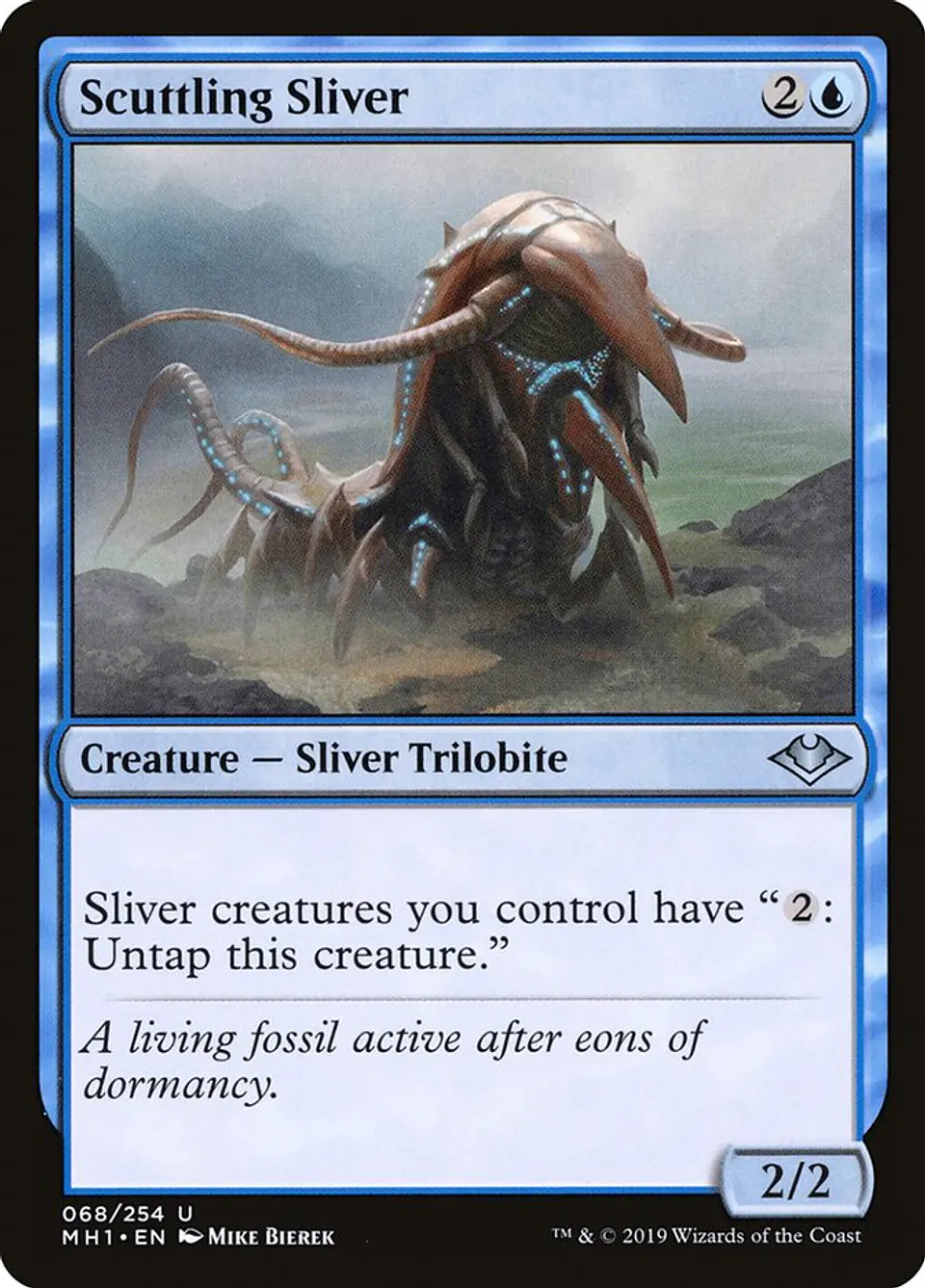 Scuttling Sliver | Español | NM | MH1 1