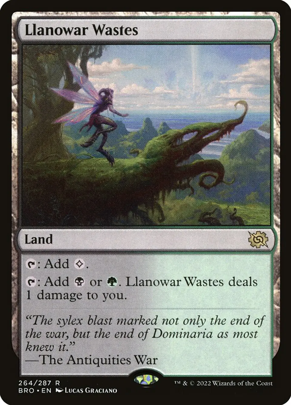 Llanowar Wastes | Español | NM | BRO 1