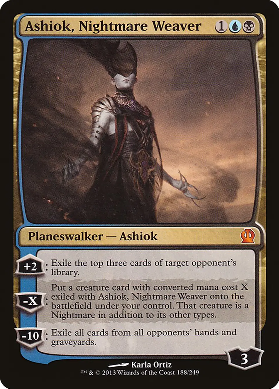 Ashiok, Nightmare Weaver | Español | NM | THS 1