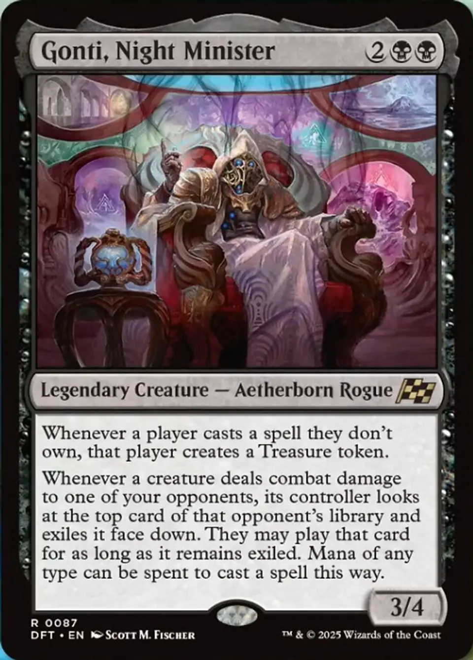 Gonti, Night Minister | Español | NM | DFT 1