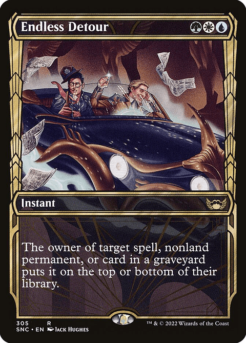 Endless Detour (Showcase foil) | Inglés | NM | SNC