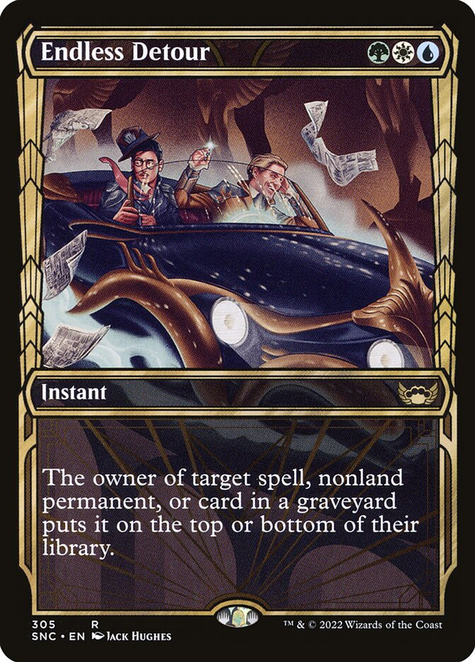 Endless Detour (Showcase foil) | Inglés | NM | SNC 1