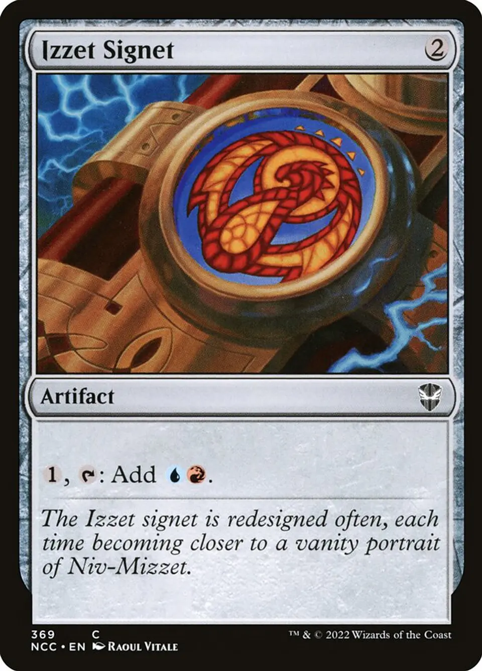 Izzet Signet | Español | NM | NCC 1