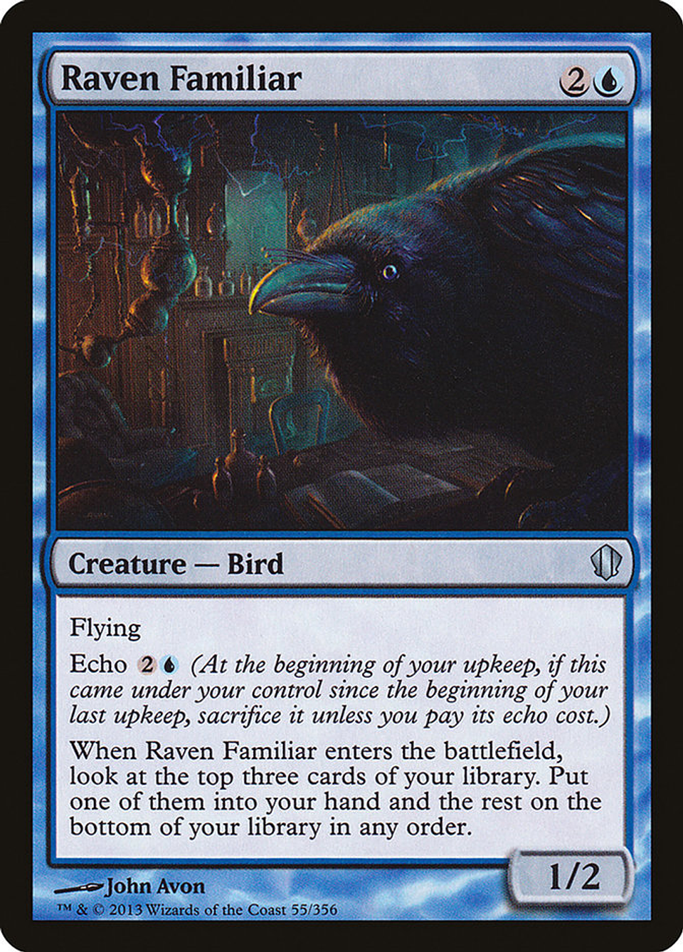 Raven Familiar | Español | NM | C13 1